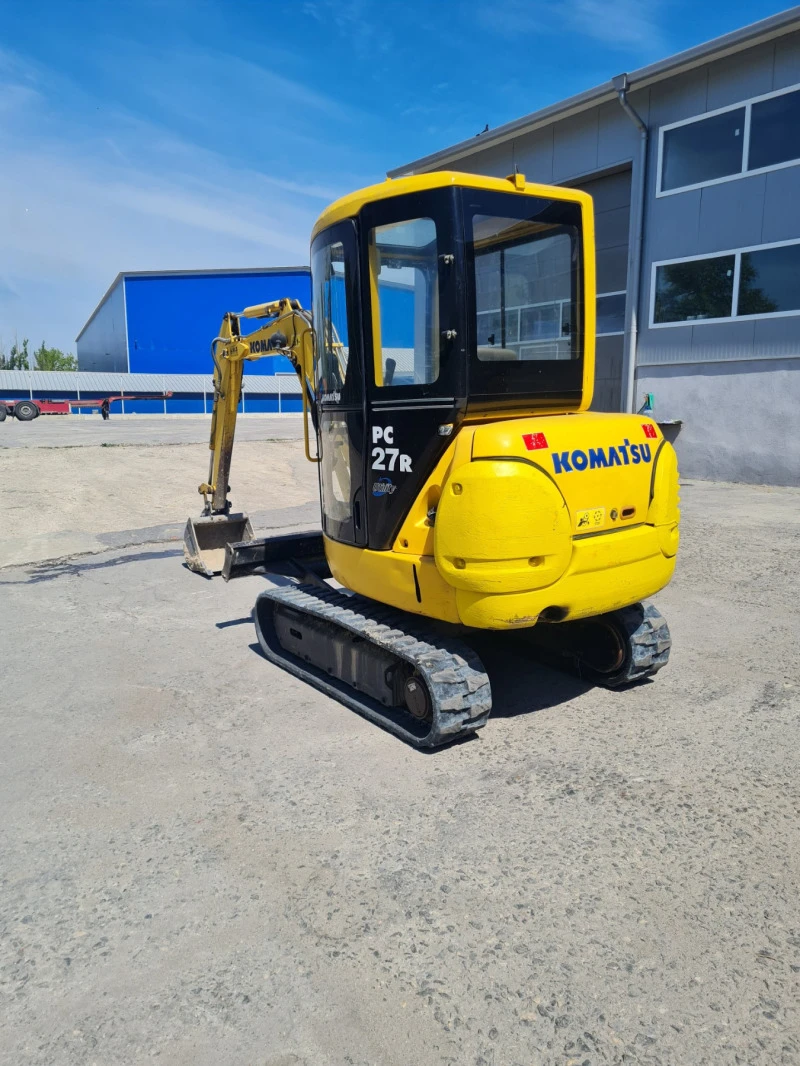 Багер Komatsu PC27R-8, снимка 3 - Индустриална техника - 47029107