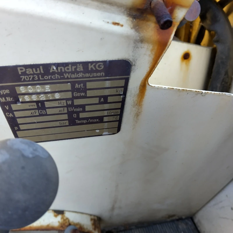 Асфалтополагаща машина Друга марка Paul Andrä , снимка 3 - Индустриална техника - 53062280