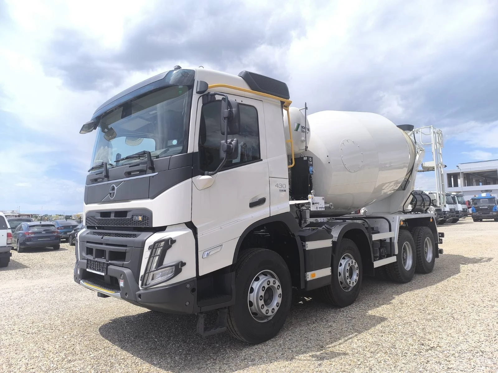 Бетон миксер Volvo FMX 430 STETTER 10M3 ФАБРИЧНО НОВ, снимка 3 - Индустриална техника - 54519756