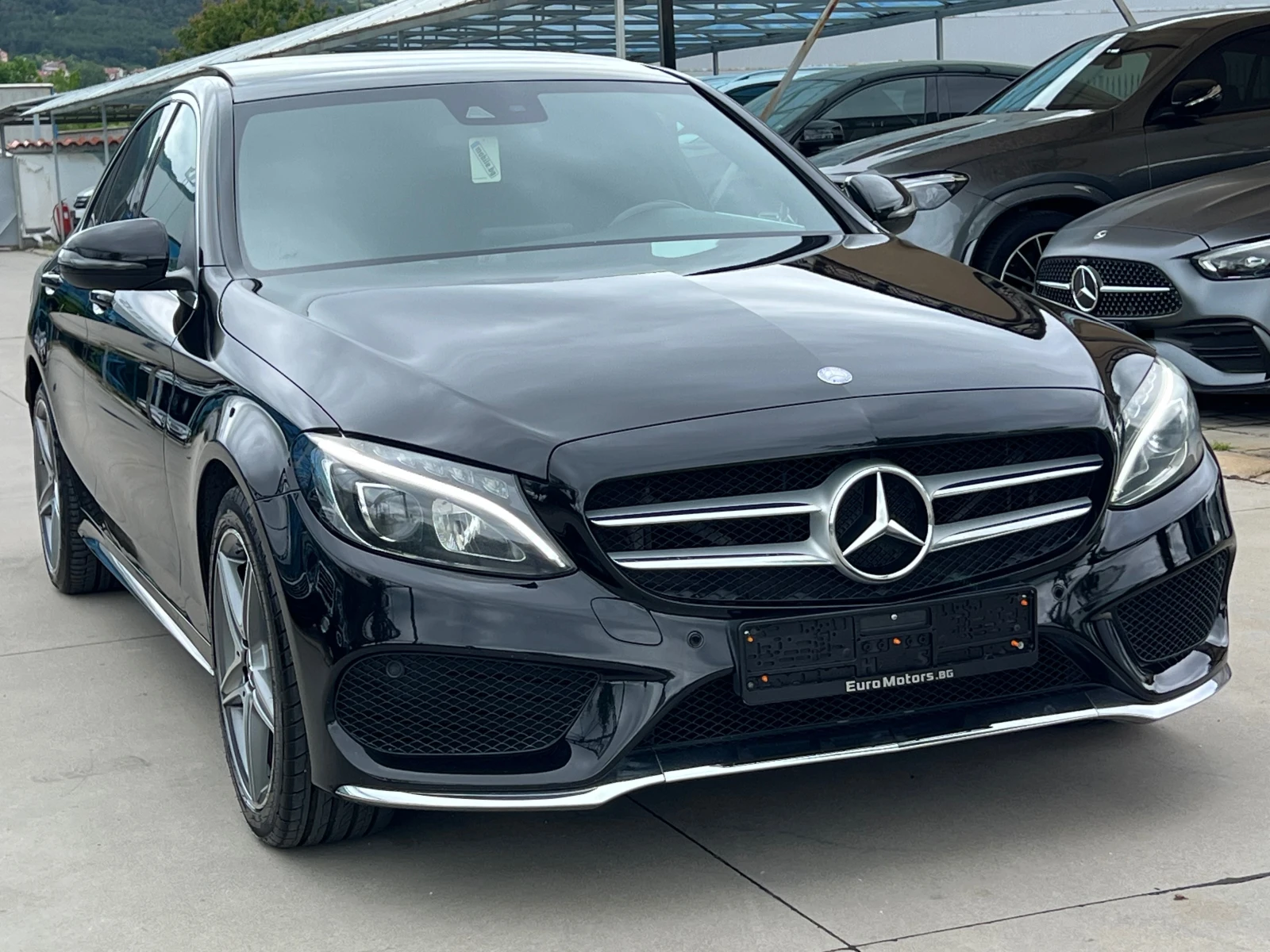 Mercedes-Benz C 250 d, 4-MATIC, AMG LINE, PANORAMA, СЕРВИЗНА ИСТОРИЯ-Н, снимка 3 - Автомобили и джипове - 54651731
