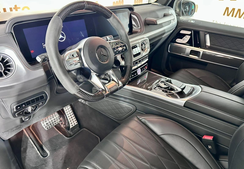 Mercedes-Benz G 63 AMG Exclusive* Carbon* Manufaktur* AMG Drivers, снимка 7 - Автомобили и джипове - 53539969