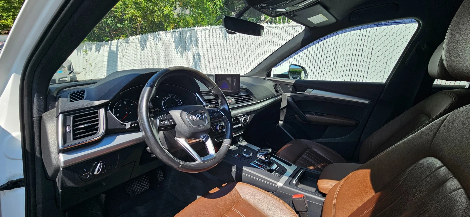 Audi Q5 KOMFORT QUATTRO | ПАНОРАМА | КАФЯВА КОЖА | КАМЕРА, снимка 10 - Автомобили и джипове - 55843315