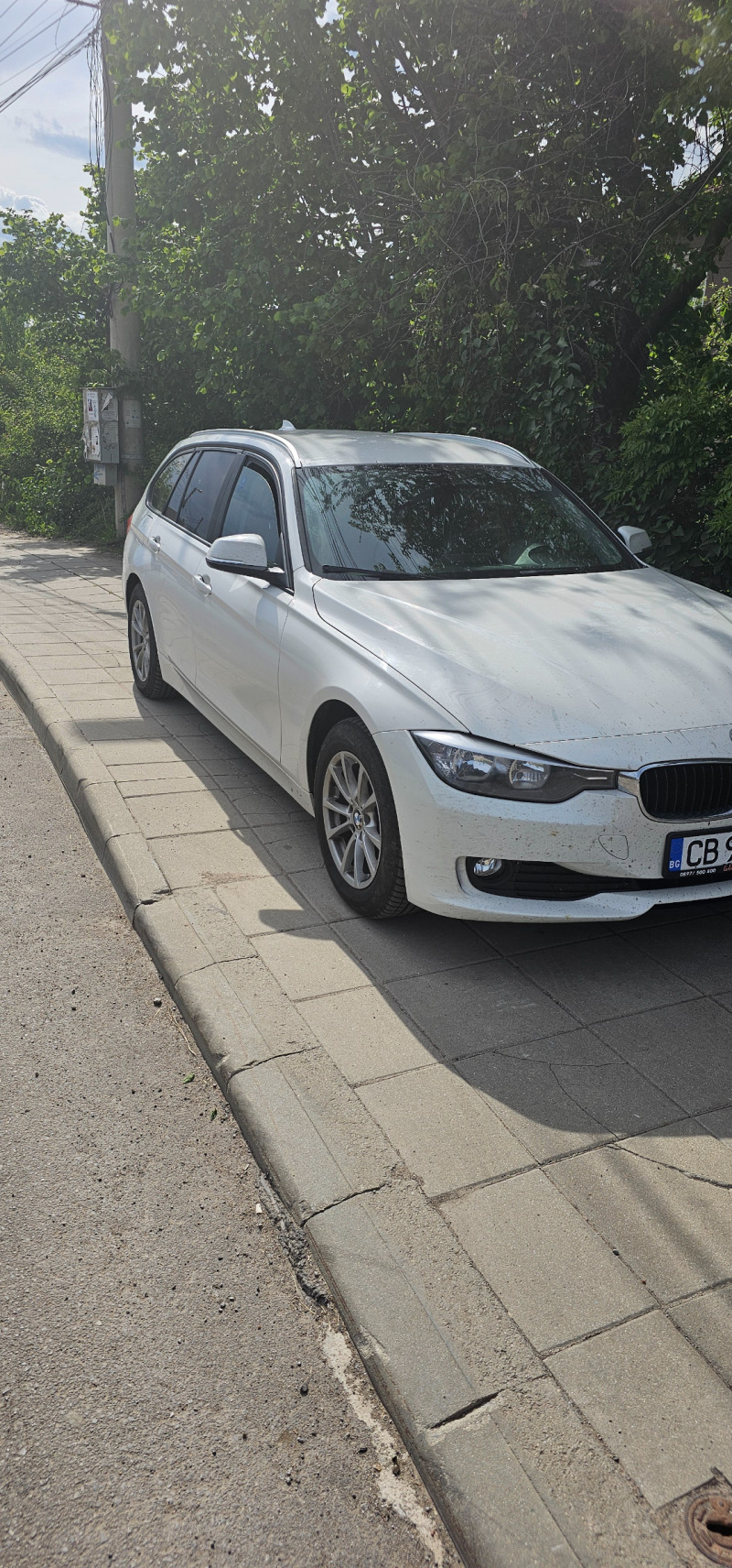 BMW 316 2.0d 8G tronic , снимка 9 - Автомобили и джипове - 46450227