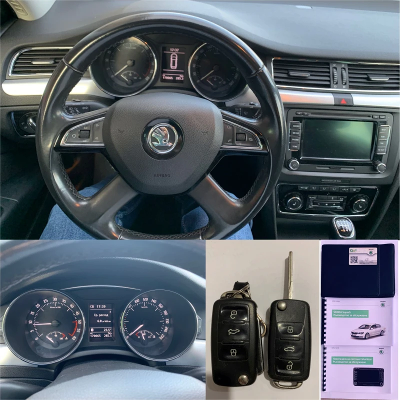 Skoda Superb Superb Mk II Facelift Kombi - модел 2014, снимка 11 - Автомобили и джипове - 47576935