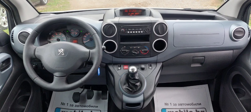 Peugeot Partner 1.6  HDI клима, снимка 13 - Автомобили и джипове - 48129448