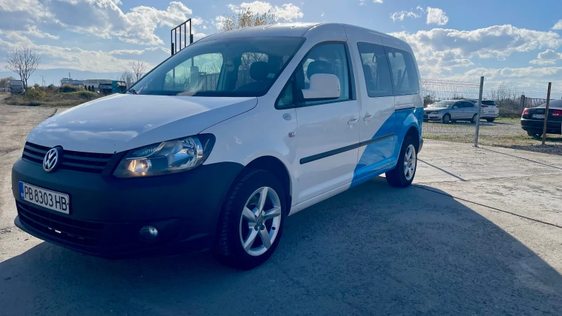 VW Caddy 1, 6cc MAXY / РЕГИСТРИРАН / 7местно, снимка 3 - Автомобили и джипове - 52234110