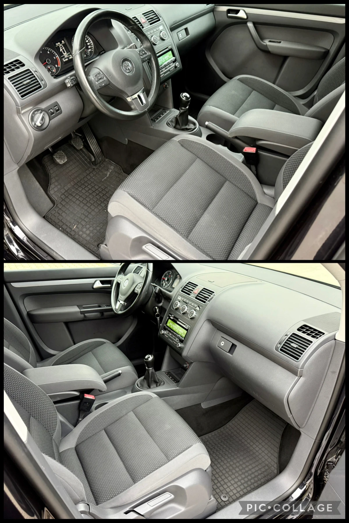 VW Touran 1.6 TDi 6ck Фейслифт LED фарове , снимка 8 - Автомобили и джипове - 54724730