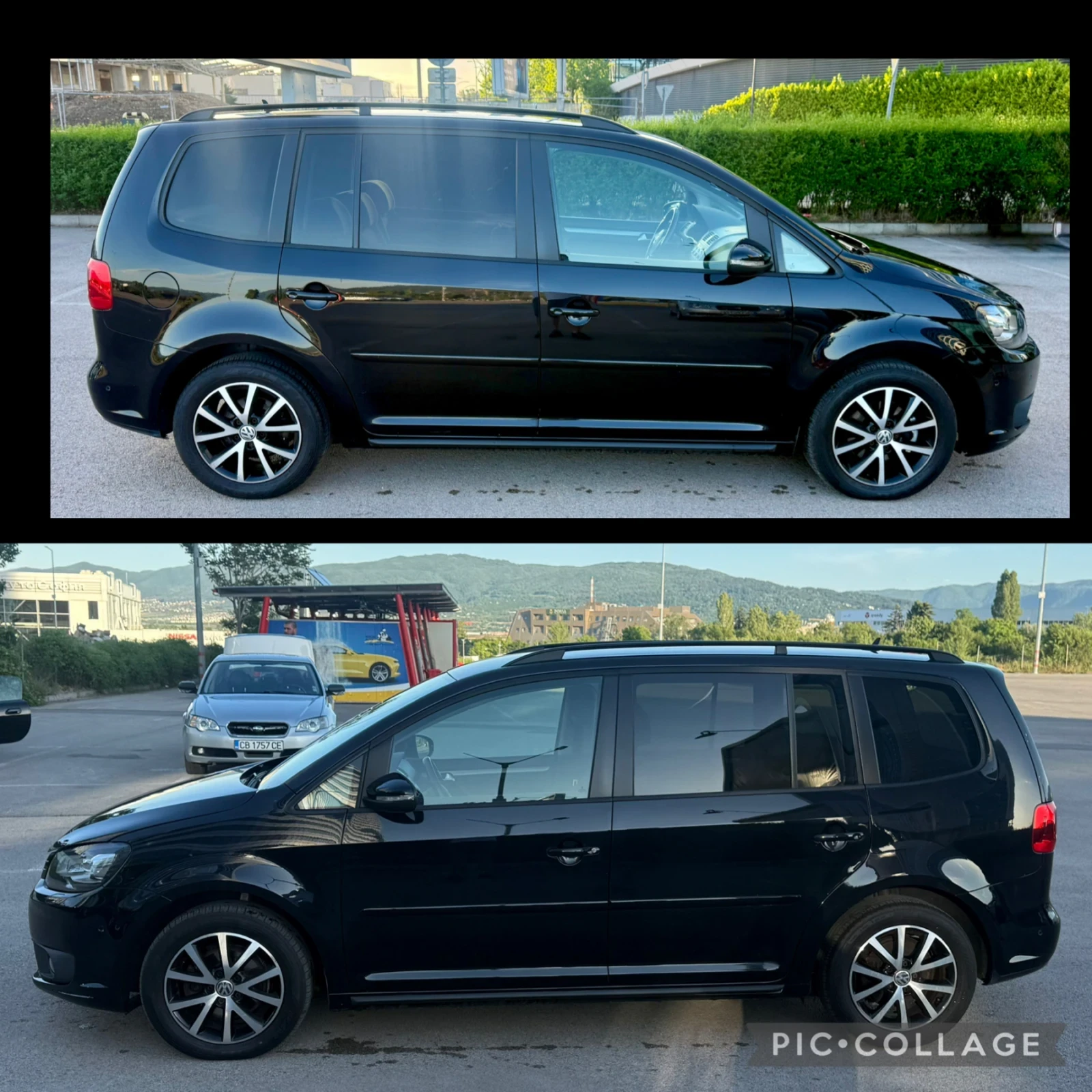 VW Touran 1.6 TDi 6ck Фейслифт LED фарове , снимка 7 - Автомобили и джипове - 54724730