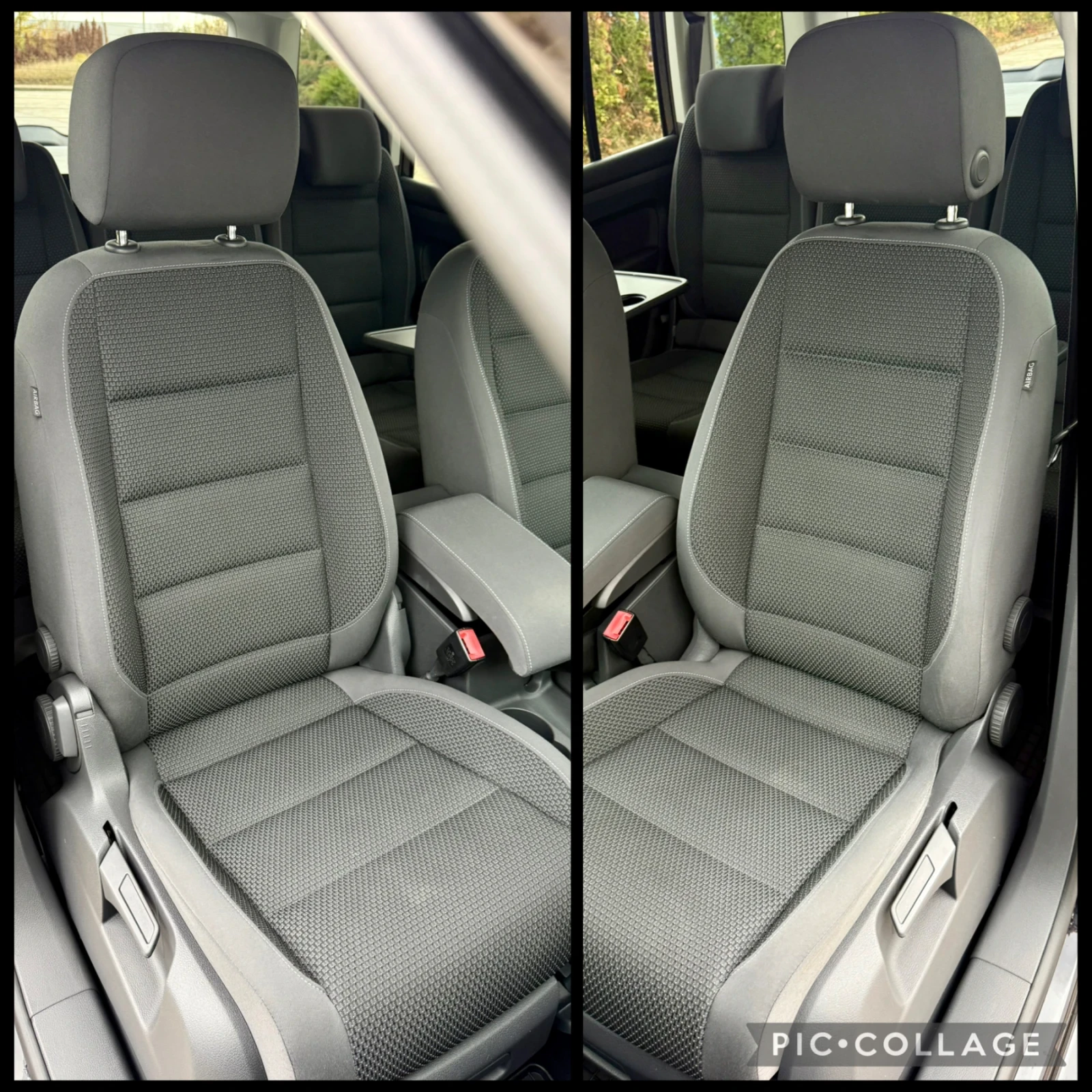 VW Touran 1.6 TDi 6ck Фейслифт LED фарове , снимка 9 - Автомобили и джипове - 54724730