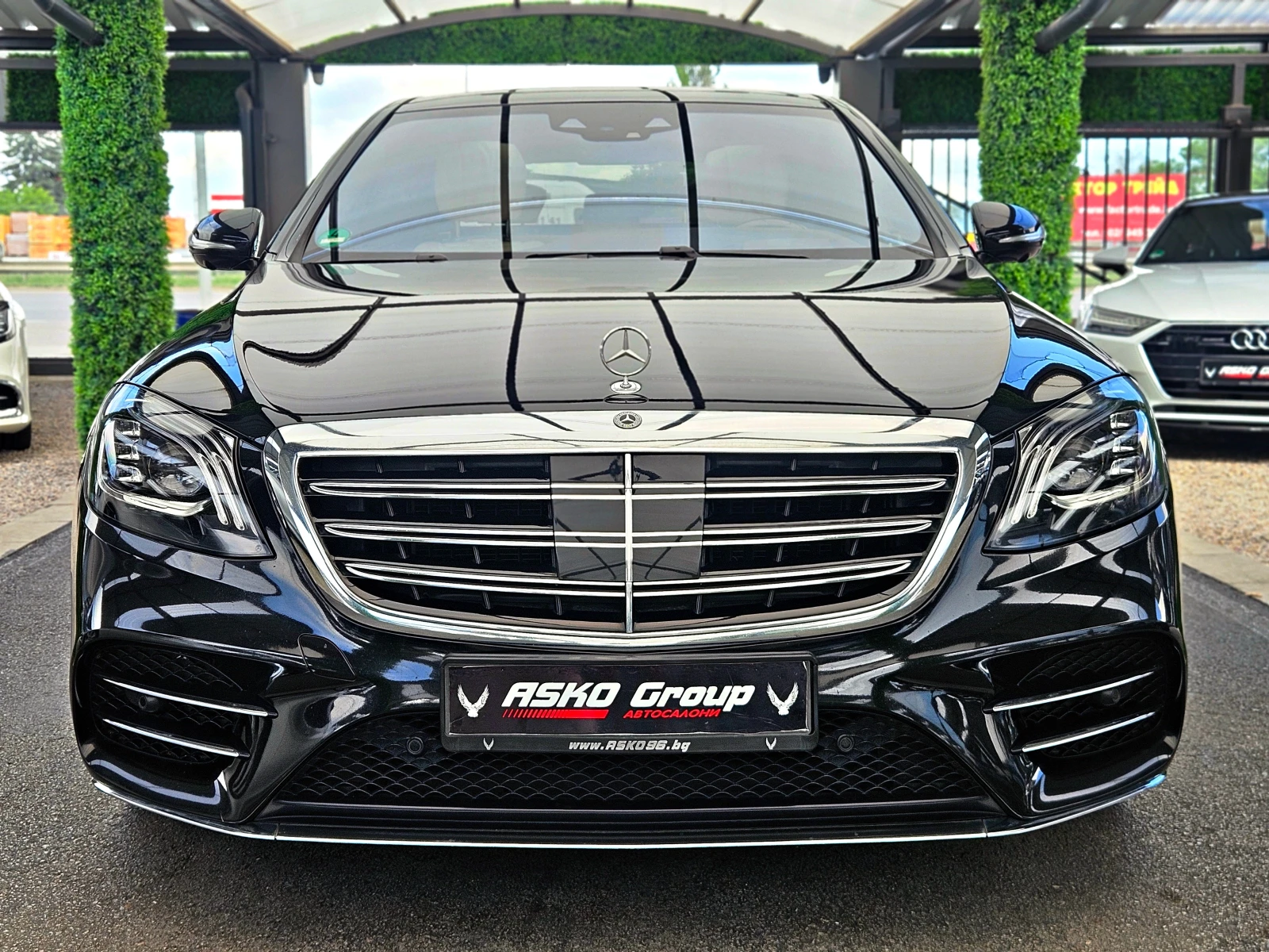 Mercedes-Benz S 350 AMG/4М/DISTR/HUD/PANO/BURMES/360CAM/ВАКУ/MAСАЖ/ОБД, снимка 2 - Автомобили и джипове - 54869235