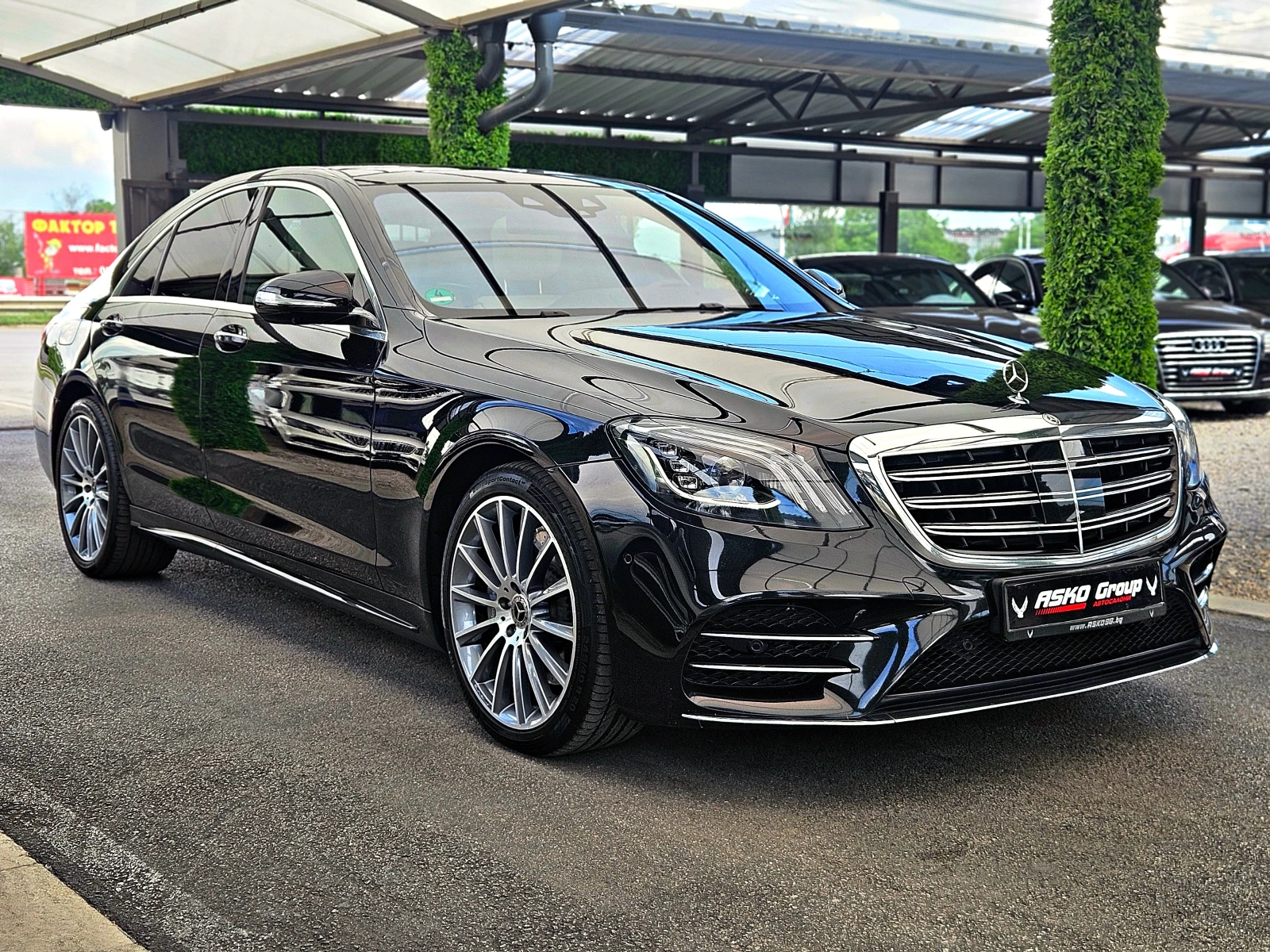 Mercedes-Benz S 350 AMG/4М/DISTR/HUD/PANO/BURMES/360CAM/ВАКУ/MAСАЖ/ОБД, снимка 3 - Автомобили и джипове - 54869235