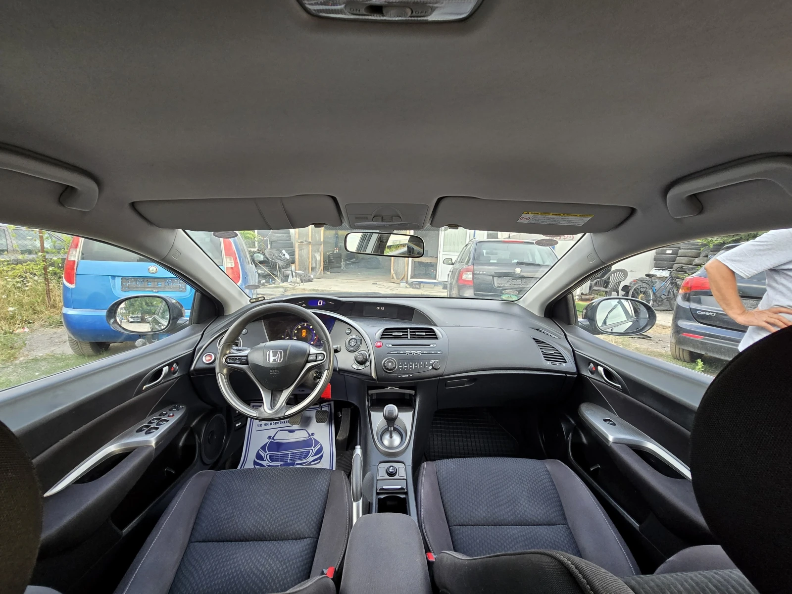 Honda Civic ТОП СЪСТОЯНИЕ/1.4/FACE/6ск, снимка 12 - Автомобили и джипове - 54910561