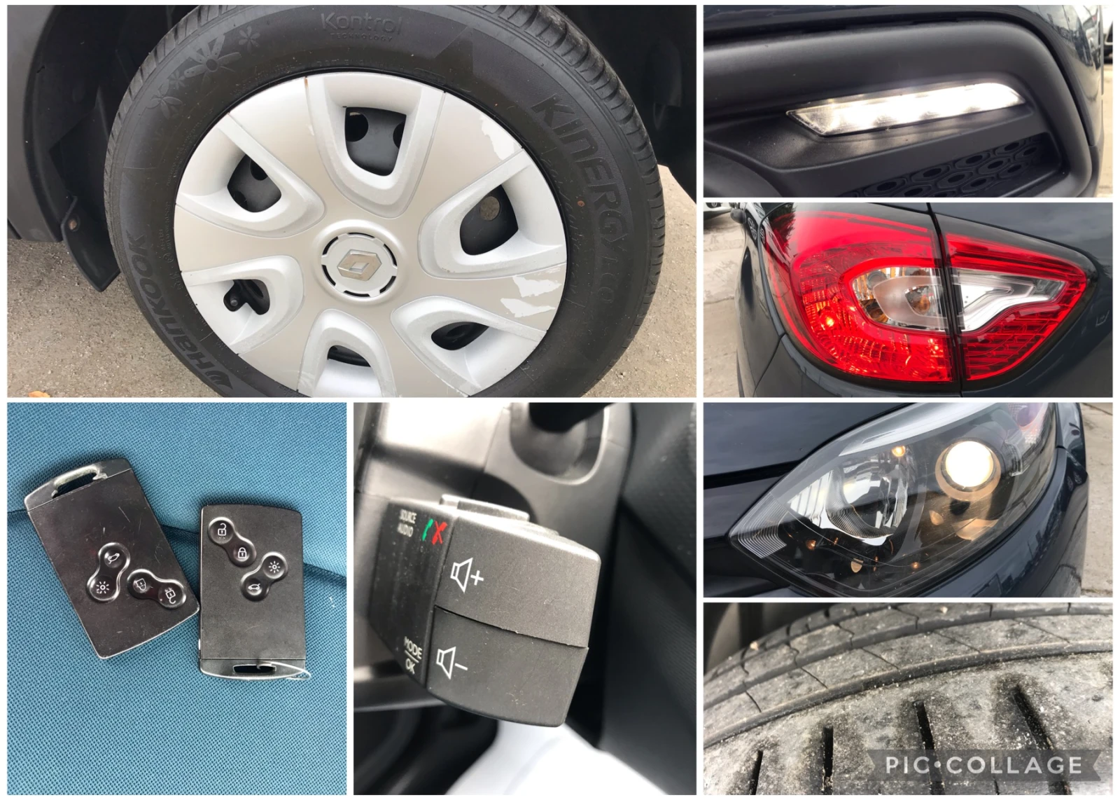 Renault Captur 1.5dci-110kc.-2014g, снимка 17 - Автомобили и джипове - 55595644