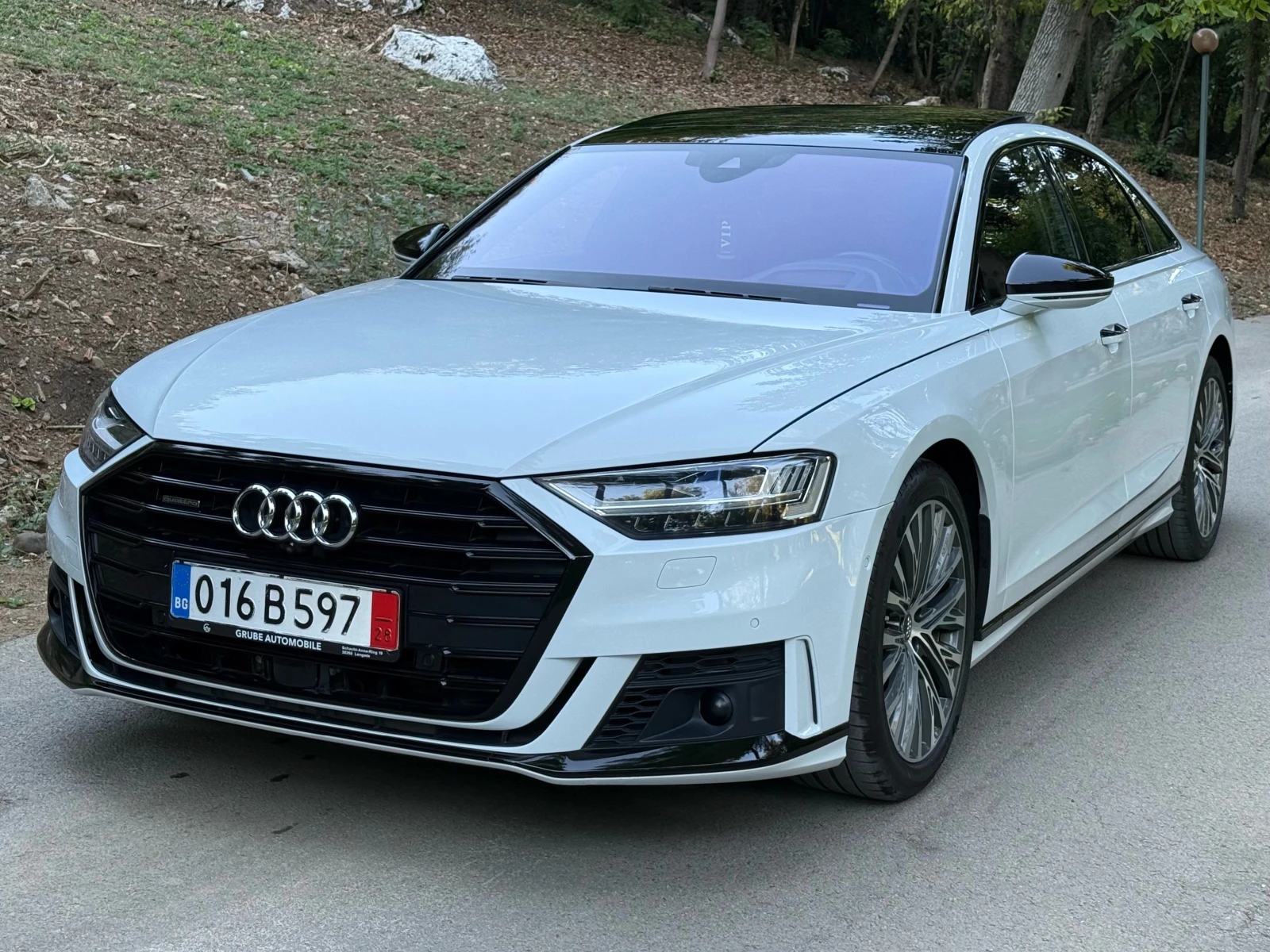 Audi A8 5.0TDI* MATRIX* S-LINE* B&O* PANO* ВАКУМ* ОБДУХВАН