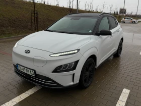 Обява за продажба на Hyundai Kona 64 kWh Facelift Термопомпа Гаранционен ~45 990 лв. - изображение 1