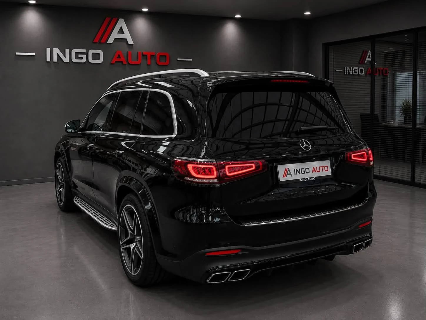 Mercedes-Benz GLS 400 D 4MATIC AMG LINE LED ПАНО BURM ЛИЗИНГ 100%, снимка 3 - Автомобили и джипове - 55247631