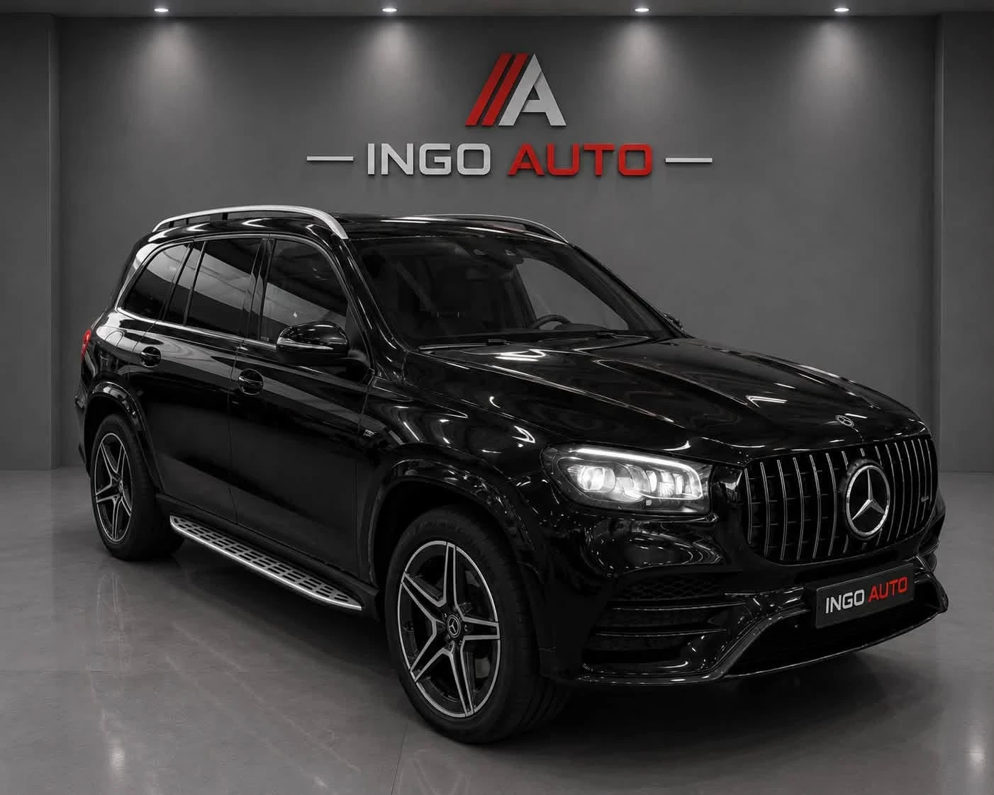 Mercedes-Benz GLS 400 D 4MATIC AMG LINE LED ПАНО BURM ЛИЗИНГ 100%, снимка 2 - Автомобили и джипове - 55247631