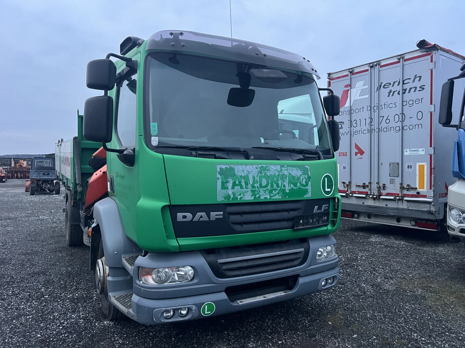 Daf CF 6х4, Самосвал с Кран, Внос, ,  - изображение 3