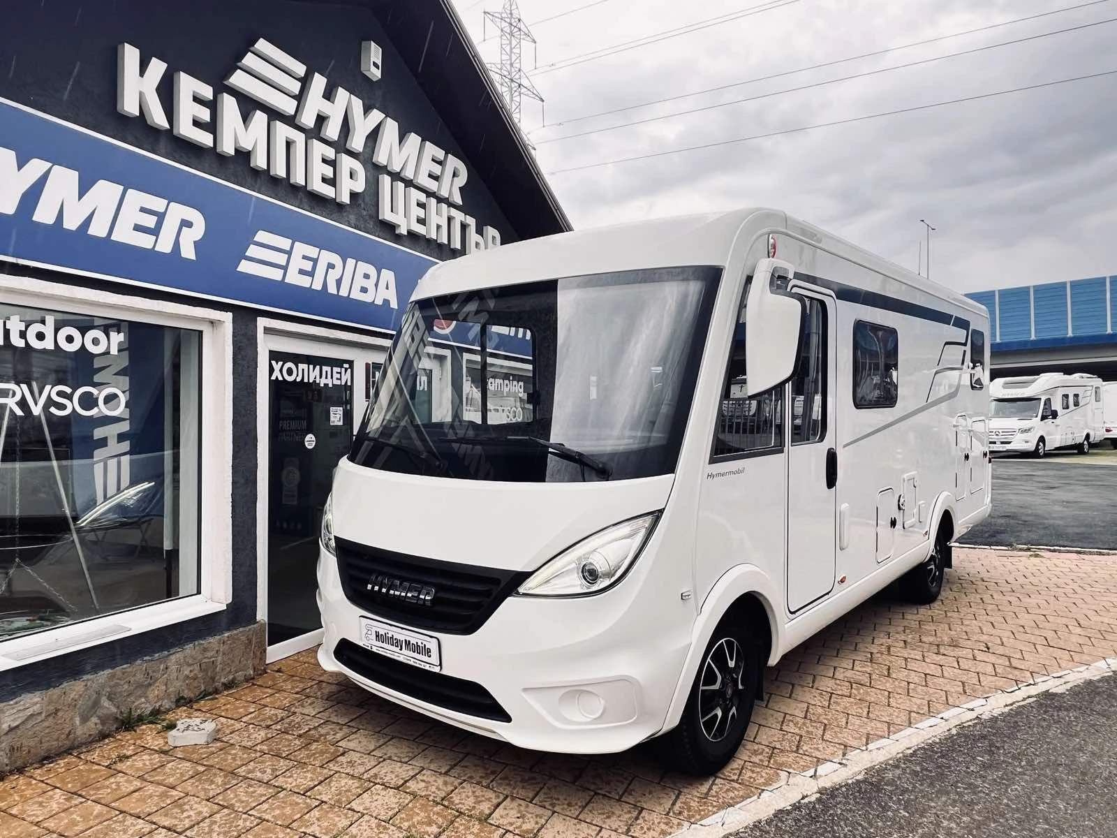 Кемпер HYMER / ERIBA I 580 3500 kg. ДВОЕН ПОД КЛИМАТИК TV - изображение 3
