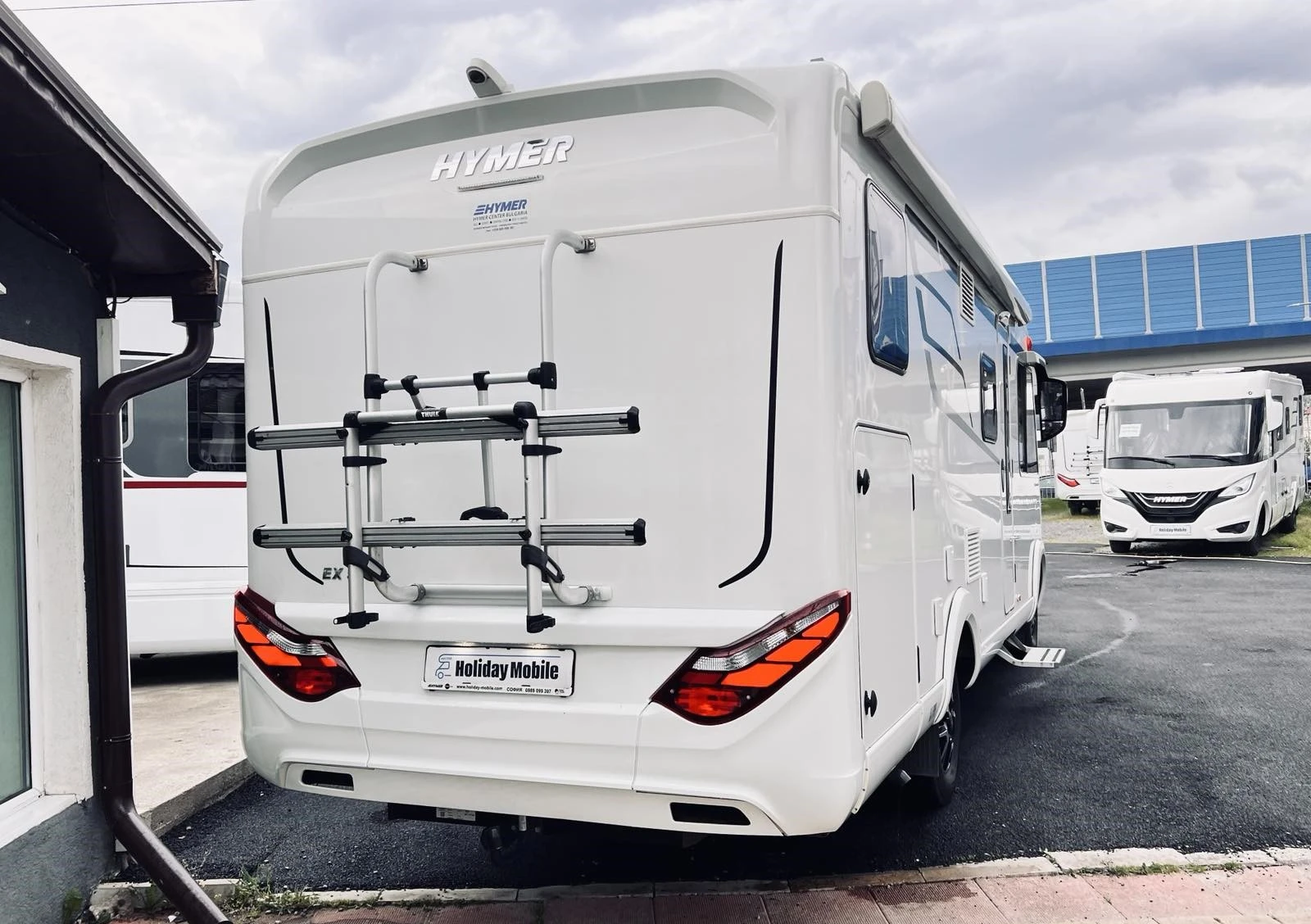 Кемпер HYMER / ERIBA I 580 3500 kg. ДВОЕН ПОД КЛИМАТИК TV - изображение 5