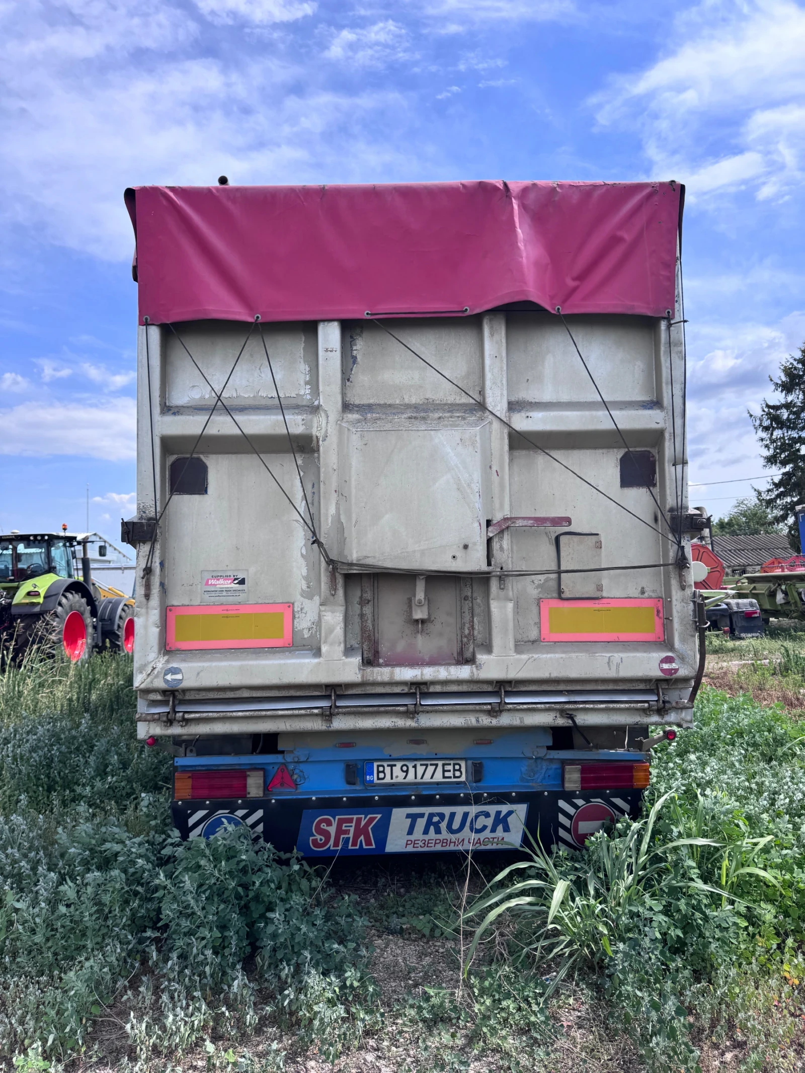 Полуремарке Други Wisbech 48 м³ АЛУМИНИЕВА ГОНДОЛА   3 ОСИ, снимка 3 - Ремаркета - 55947583