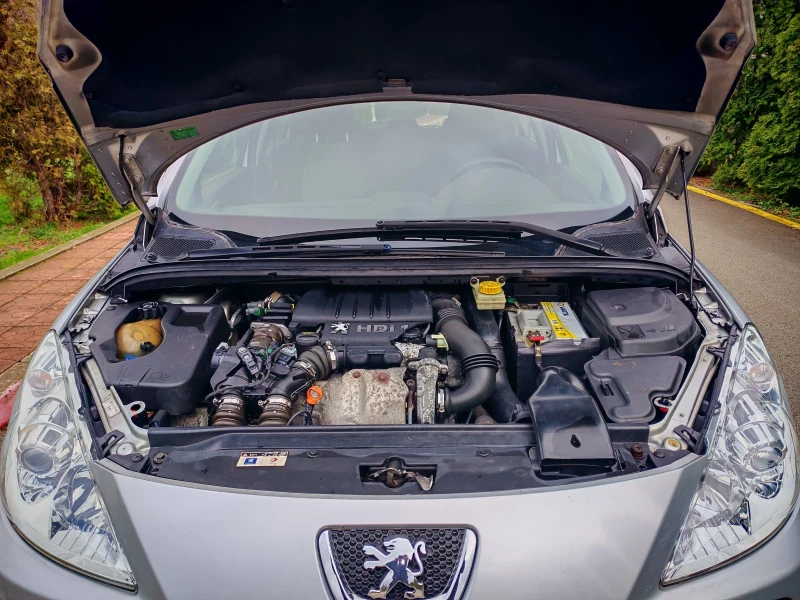 Peugeot 307 1.6HDI(109)* FACELIFT* НОВ ВНОС* , снимка 17 - Автомобили и джипове - 52666700