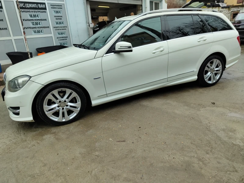 Mercedes-Benz C 220 FACE, AMG LINE, 7 G-tronik, Сменена верига, снимка 5 - Автомобили и джипове - 53497428