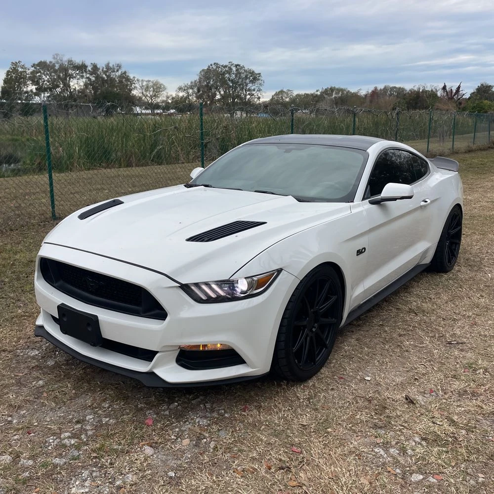 Ford Mustang GT 5.0 Ръчка* кожа* подгрев* обдух* keyless* камер - [1] 