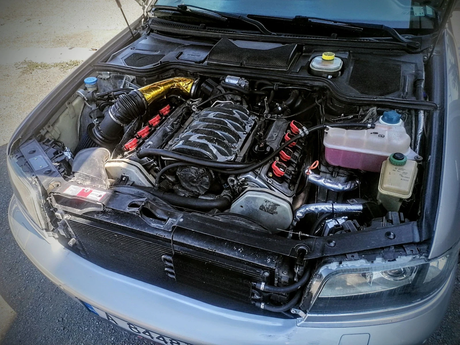 Audi A8 D2 V8 4.2 I Quattro I Bilstein/Eibach I 300+ . | Mobile.bg   14