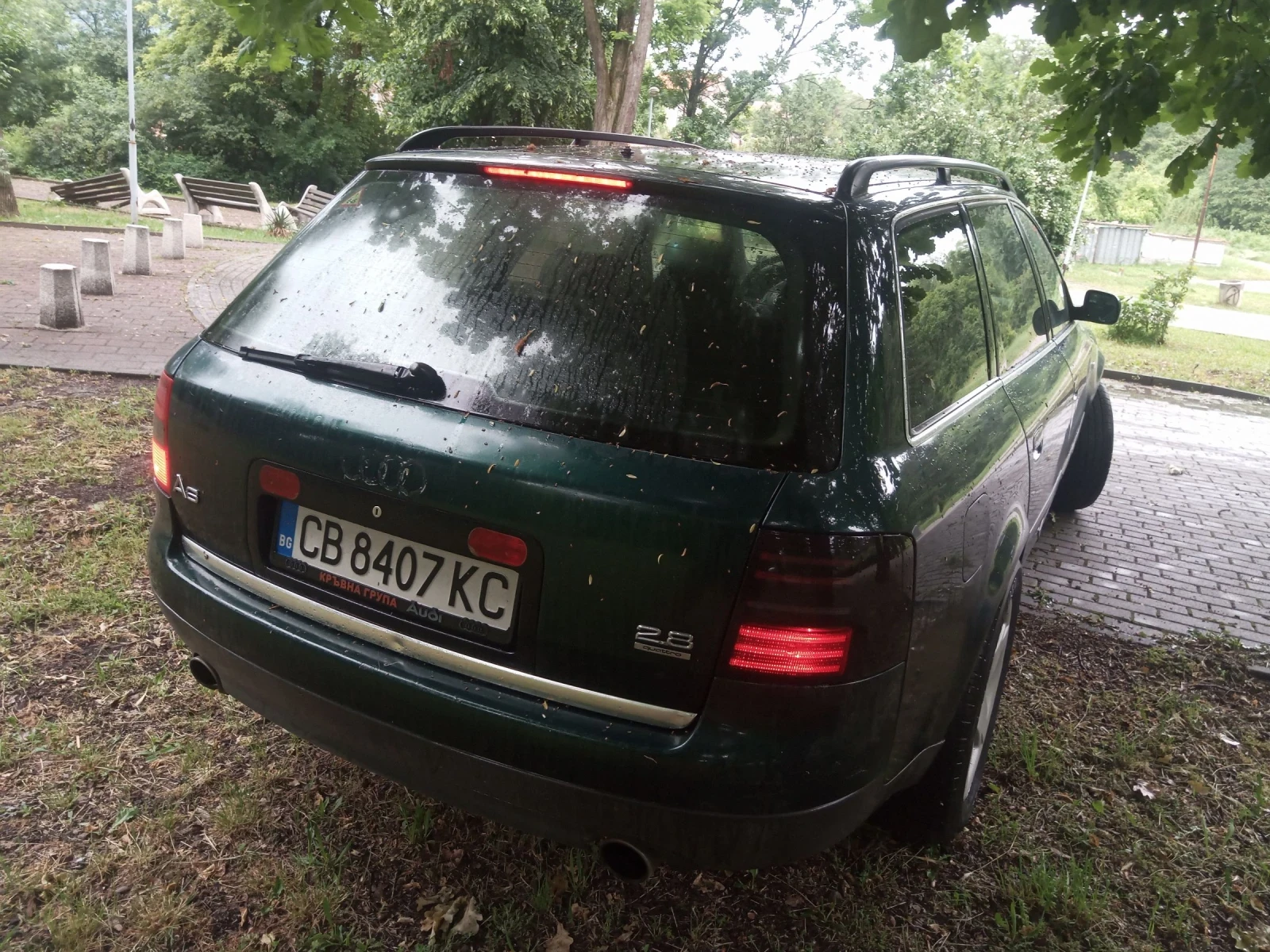 Audi A6 2.8 Клаутро АВТОМАТ / ГАЗ /Цял ЗА ЧАСТИ! - изображение 5