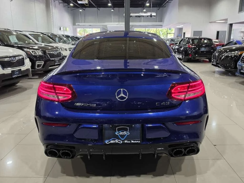 Mercedes-Benz C 43 AMG COUPE | FACELIFT | БЕЗ ИНЦИДЕНТИ | CARFAX | , снимка 4 - Автомобили и джипове - 55588097