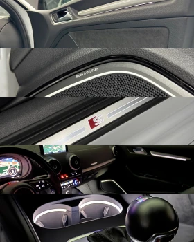 Audi A3 S-line B&O Led Distronic Virtual Keyless Cam, снимка 15