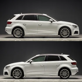 Audi A3 S-line B&O Led Distronic Virtual Keyless Cam, снимка 3