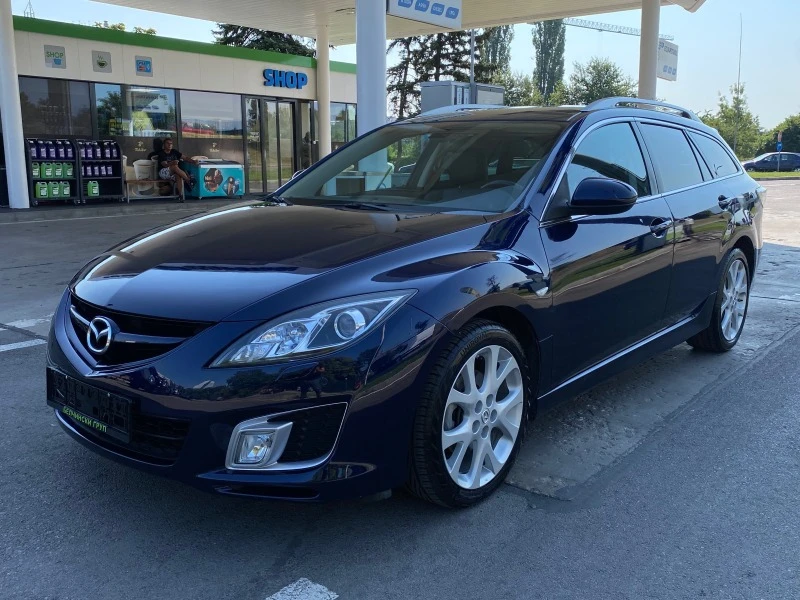 Mazda 6 2.5i/КОЖА/ПОДГРЕВ/6СК/КEYLESS, снимка 1 - Автомобили и джипове - 46646127