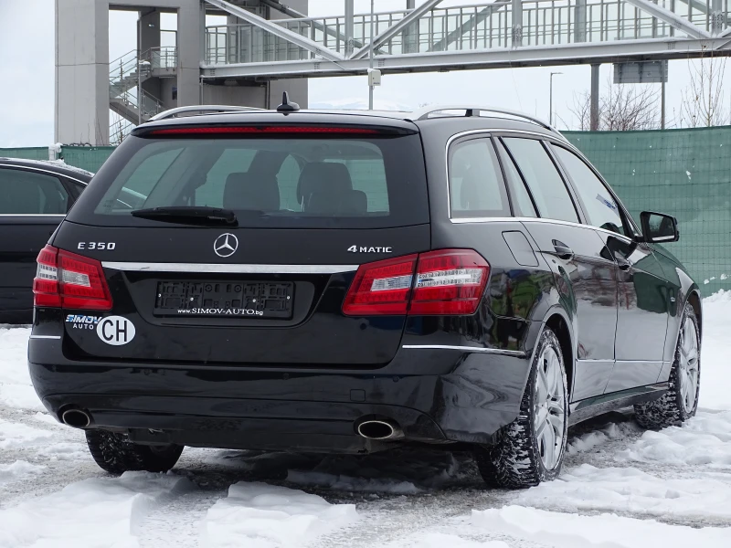 Mercedes-Benz E 350 4Х4 306КС. АВТОМАТИК НАВИГАЦИЯ КОЖА ШИБЕДАХ SWISS, снимка 2 - Автомобили и джипове - 48650889