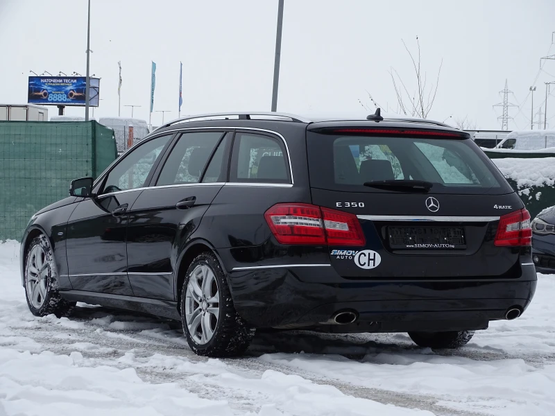 Mercedes-Benz E 350 4Х4 306КС. АВТОМАТИК НАВИГАЦИЯ КОЖА ШИБЕДАХ SWISS, снимка 4 - Автомобили и джипове - 48650889