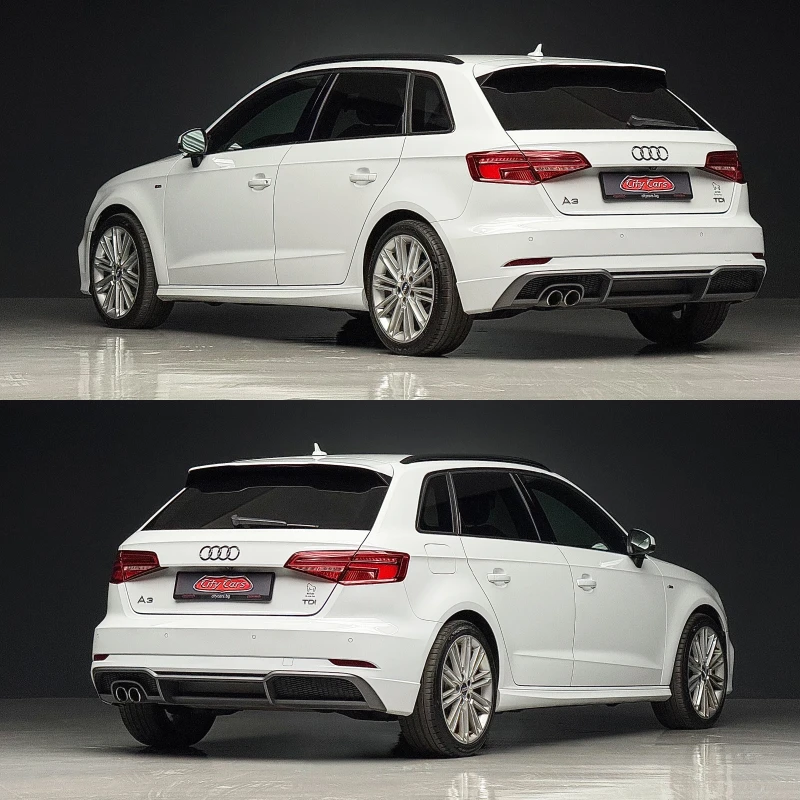 Audi A3 S-line B&O Led Distronic Virtual Keyless Cam, снимка 4 - Автомобили и джипове - 51422934