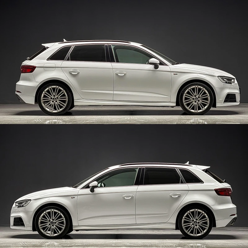 Audi A3 S-line B&O Led Distronic Virtual Keyless Cam, снимка 3 - Автомобили и джипове - 51422934