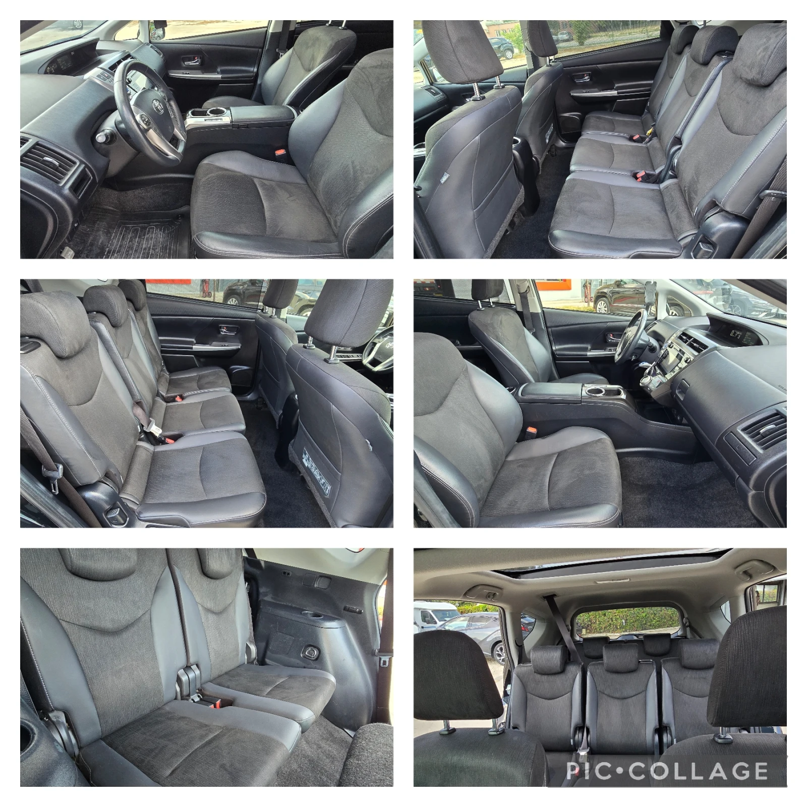 Toyota Prius * 7-* HYBRID * Prius+ * Luxury * Panorama*  | Mobile.bg   11