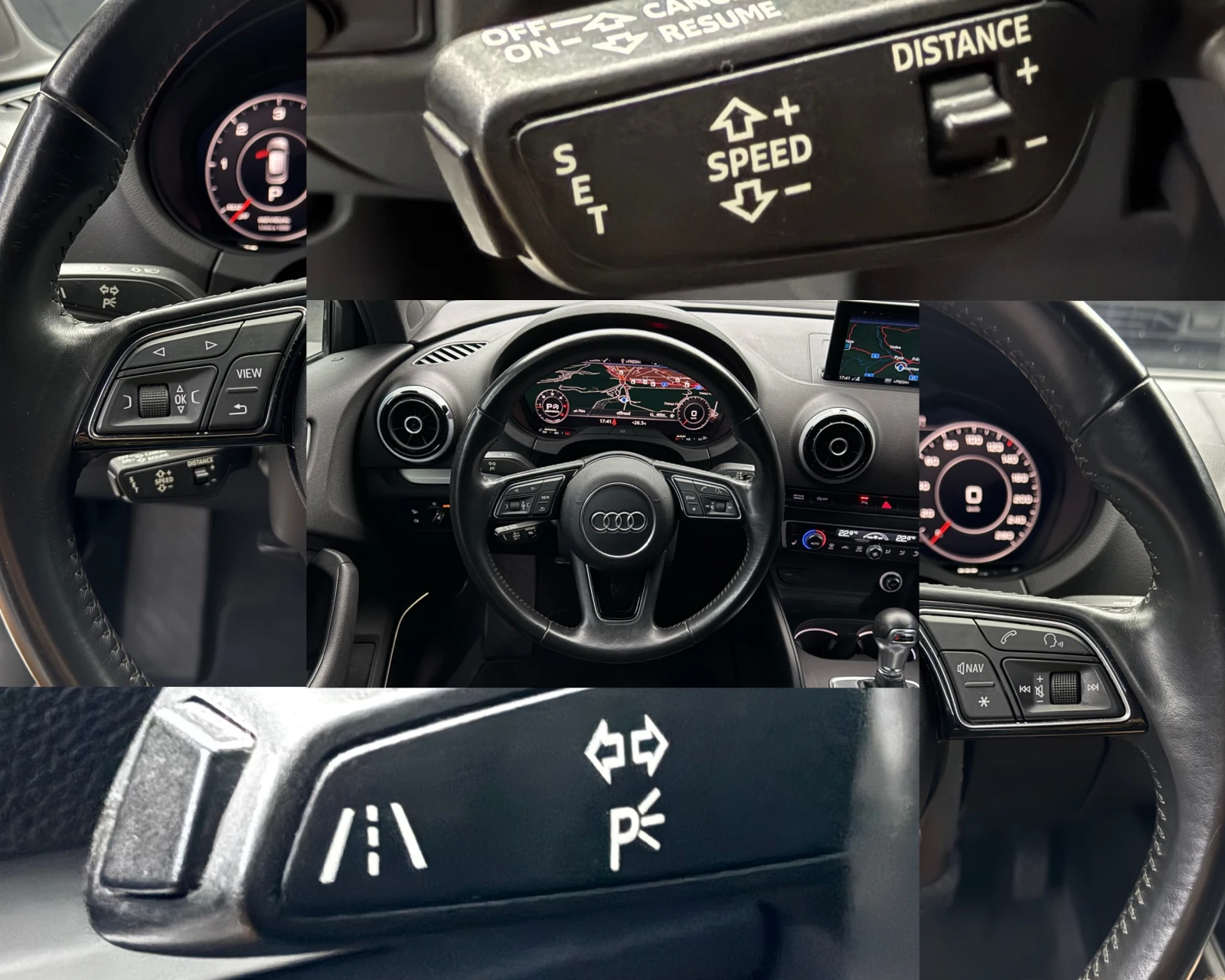 Audi A3 S-line B&O Led Distronic Virtual Keyless Cam | Mobile.bg   12