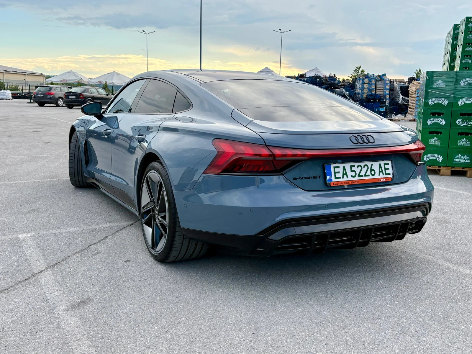 Audi E-Tron GT, снимка 4 - Автомобили и джипове - 54822424