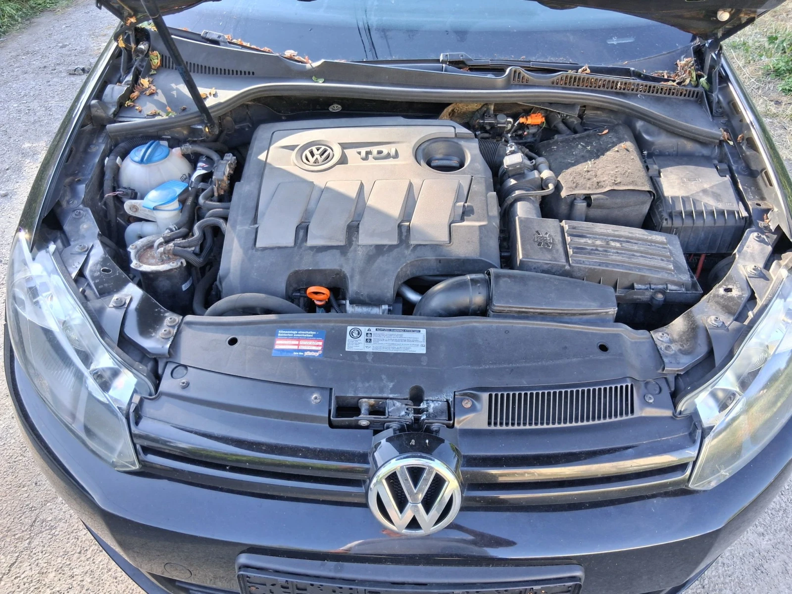 VW Golf Variant 1.6тди 105коня Германия , снимка 9 - Автомобили и джипове - 55683174