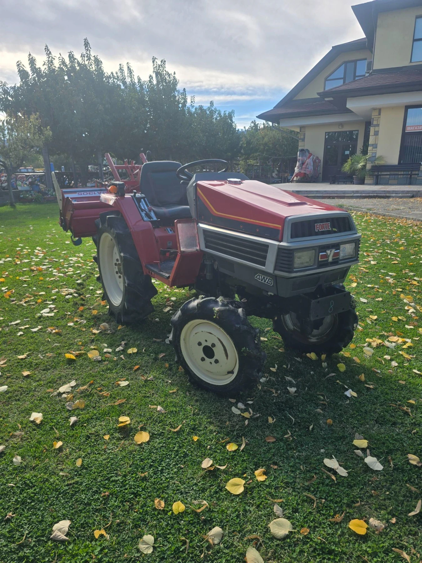 Трактор Yanmar  Ф165, снимка 3 - Селскостопанска техника - 56515580