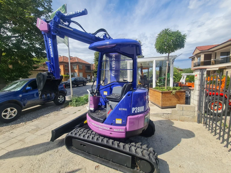 Багер Komatsu Pc28UU  ПРОМОЦИЯ !!!, снимка 2 - Индустриална техника - 38032248