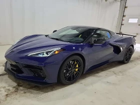 Chevrolet Corvette  3LT 6.2 V8| HUD Carbon Flash акценти| CARFAX, снимка 1