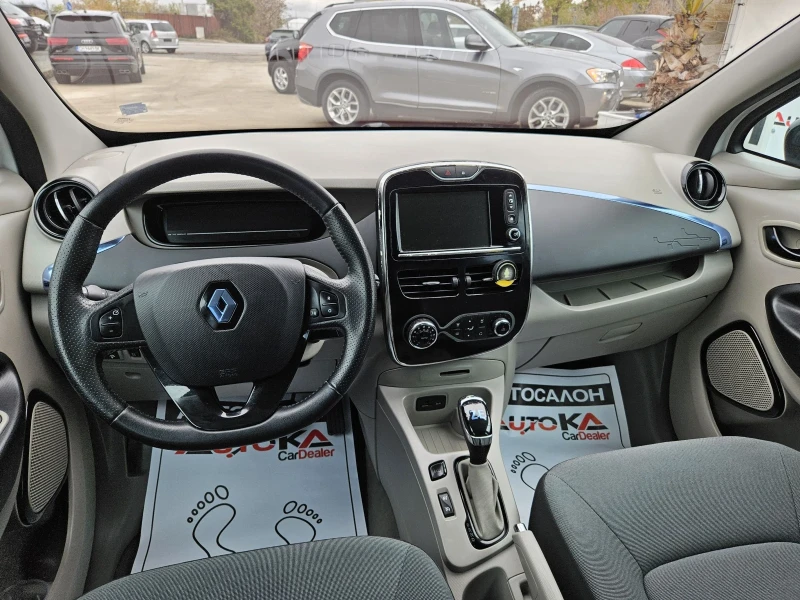 Renault Zoe 53.000km= НАВИГАЦИЯ= КАМЕРА= KEYLESS, снимка 11 - Автомобили и джипове - 47983018