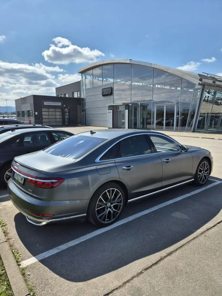 Audi A8 55 TFSI фулл, фулл екстри! цвят мат Audi Exclusive - изображение 3