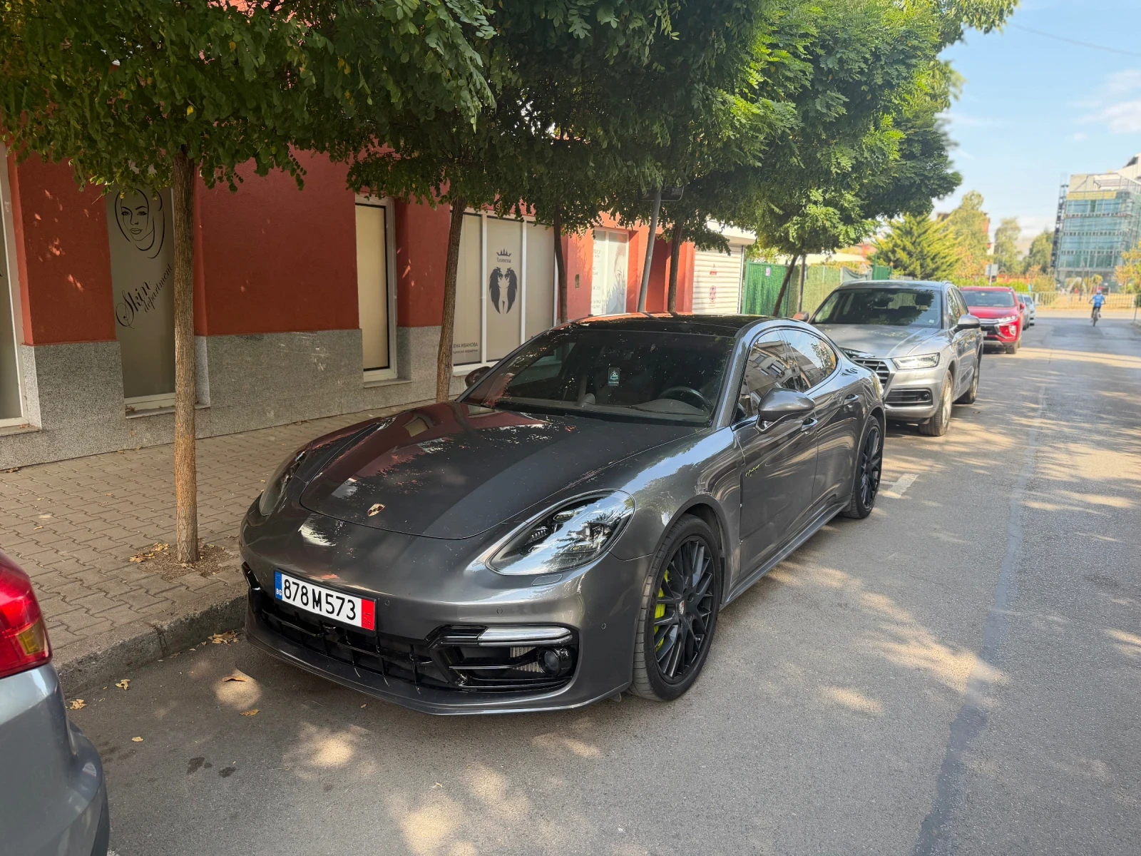 Porsche Panamera Turbo s ceramica carbon burmaster distronic full!, снимка 2 - Автомобили и джипове - 55712517