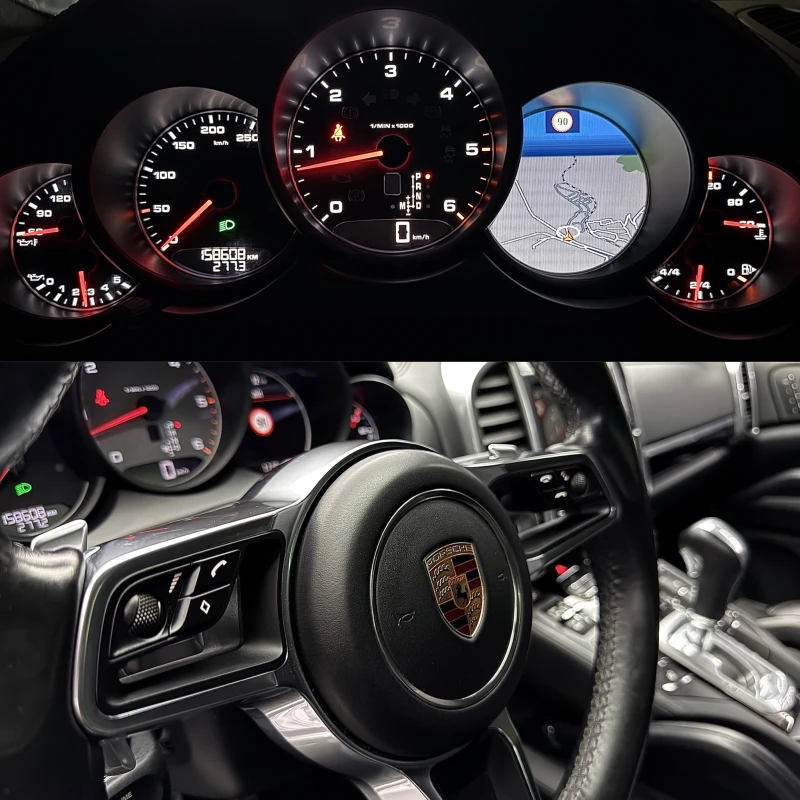 Porsche Cayenne S/4.2TDI/Chrono/Bose/Панорама, снимка 7 - Автомобили и джипове - 51683282