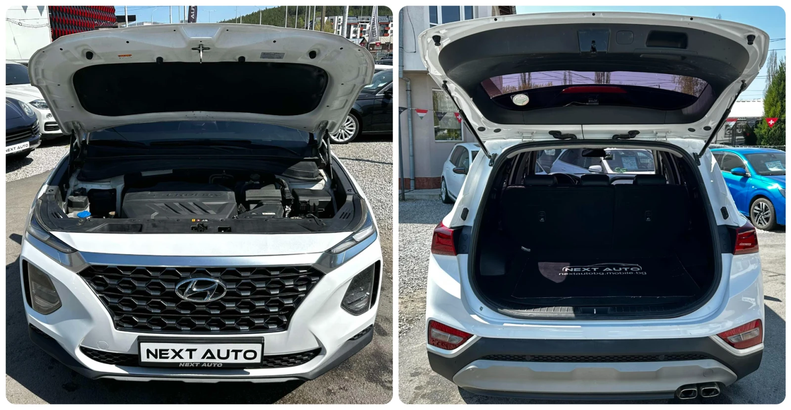Hyundai Santa fe 2.0D 186HP AWD LANE ASSIST CARPLAY CAMERA EU6D-TEM | Mobile.bg � ����������� 16
